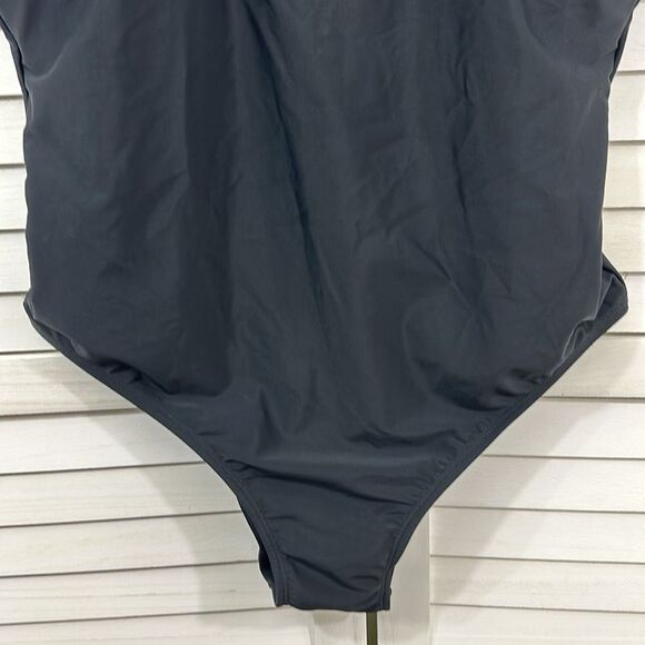 Sugar Coast One Piece Swimsuit Size Large Black - Picture 4 of 6